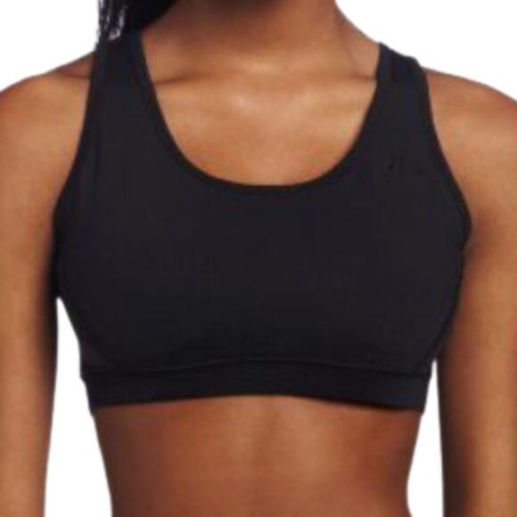 Asics Women's Abby Basic Bra Black NWT Size XS - Picture 1 of 2